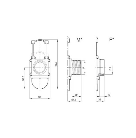 Reservdelar f�r slidventiler