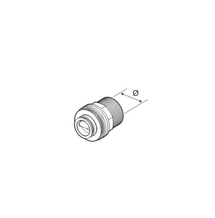 G�NGSOCKEL 1"1/4; 16MM GR�N